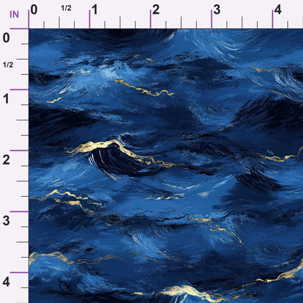 Gilded Depths Pattern 39 Minky Fabric