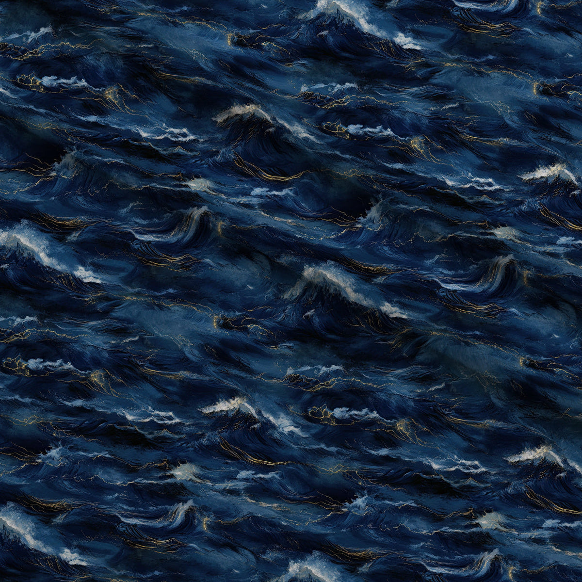 Gilded Depths Pattern 40 Minky Fabric