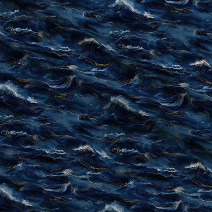 Gilded Depths Pattern 40 Minky Fabric