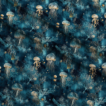 Gilded Depths Pattern 42 Minky Fabric