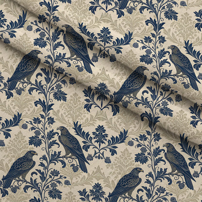 Gilded Falcons Pattern 18 Minky Fabric