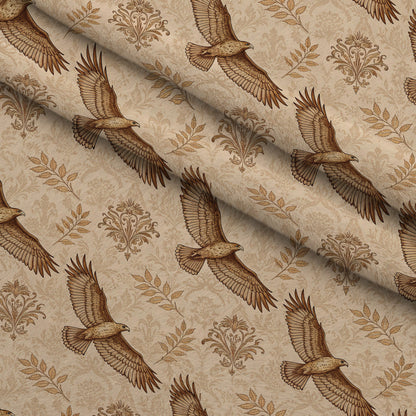 Gilded Falcons Pattern 19 Minky Fabric