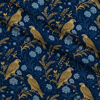Gilded Falcons Pattern 29 Minky Fabric