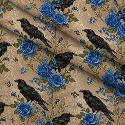 Gilded Falcons Pattern 8 Minky Fabric
