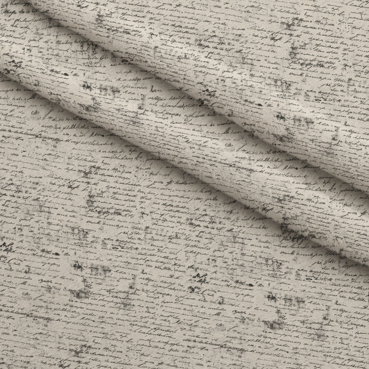 Gilded Forgotten Correspondence Pattern 1 Minky Fabric