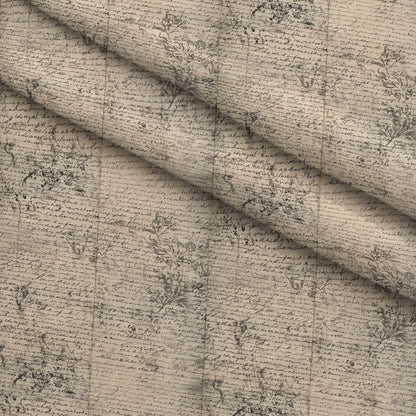 Gilded Forgotten Correspondence Pattern 11 Minky Fabric