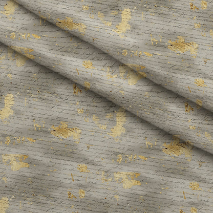 Gilded Forgotten Correspondence Pattern 18 Minky Fabric
