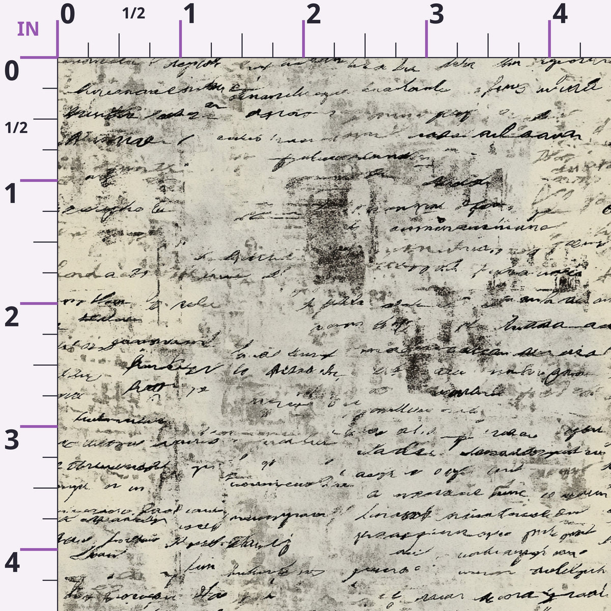Gilded Forgotten Correspondence Pattern 7 Minky Fabric