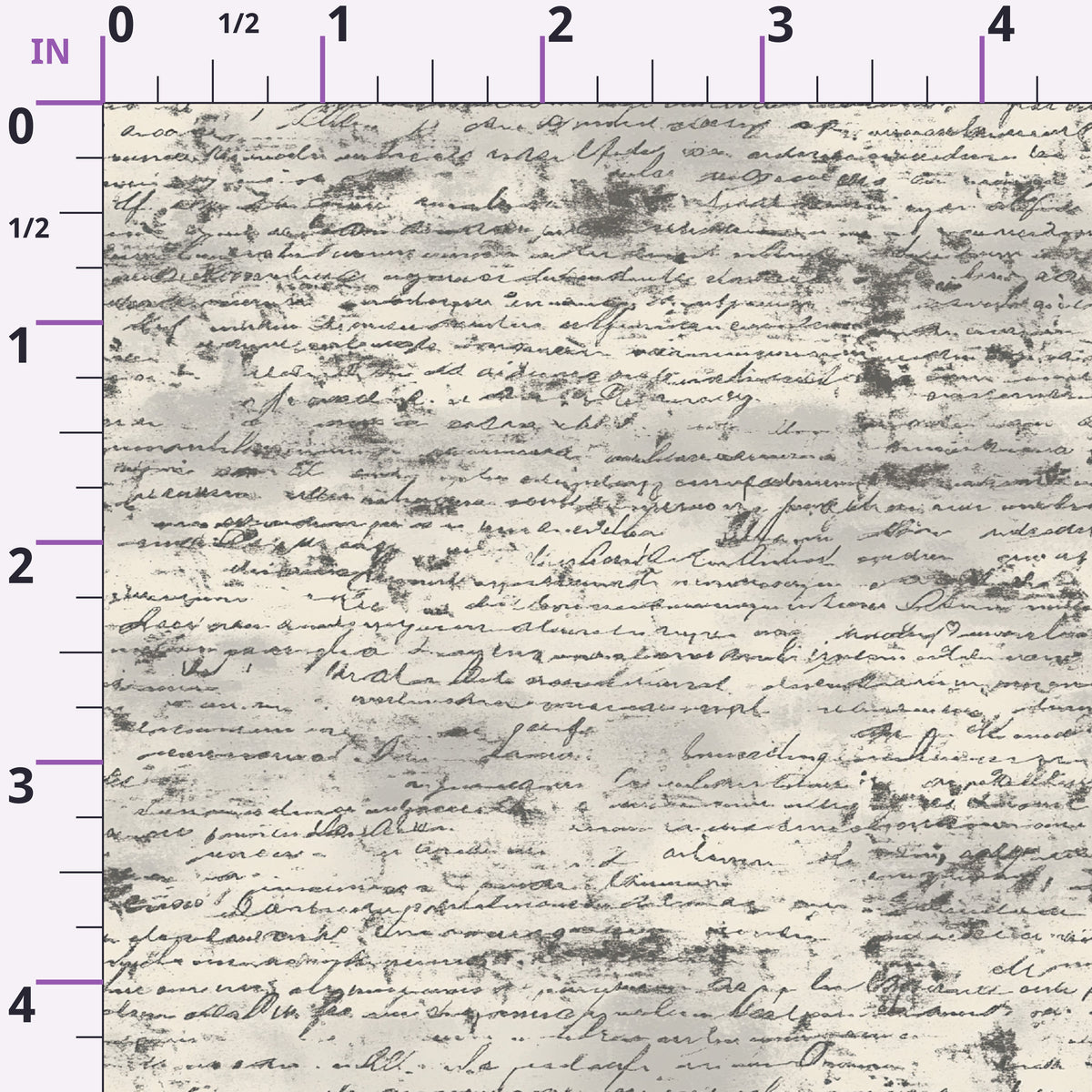 Gilded Forgotten Correspondence Pattern 9 Minky Fabric