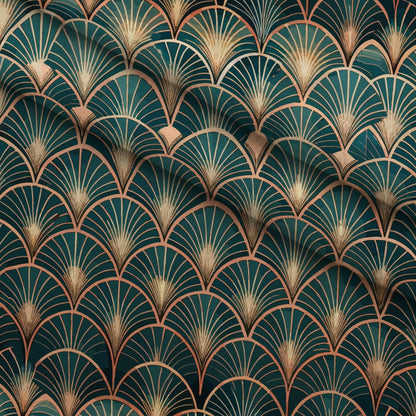 Gilded Gatsby Pattern 10 Minky Fabric