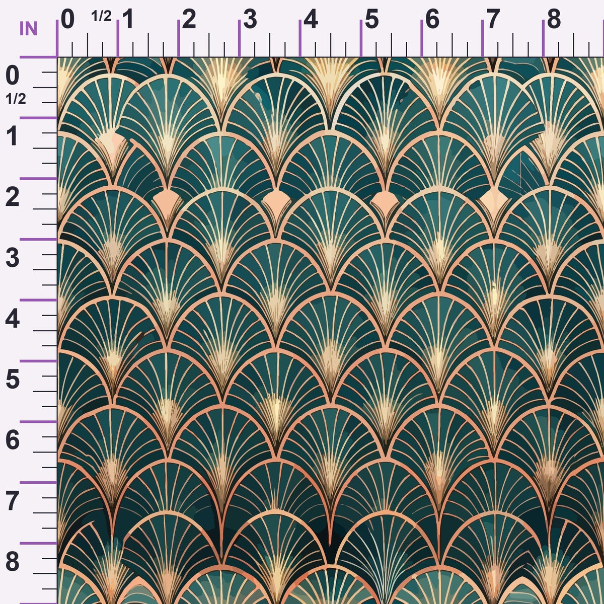 Gilded Gatsby Pattern 10 Minky Fabric
