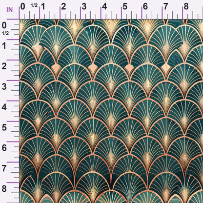 Gilded Gatsby Pattern 10 Minky Fabric