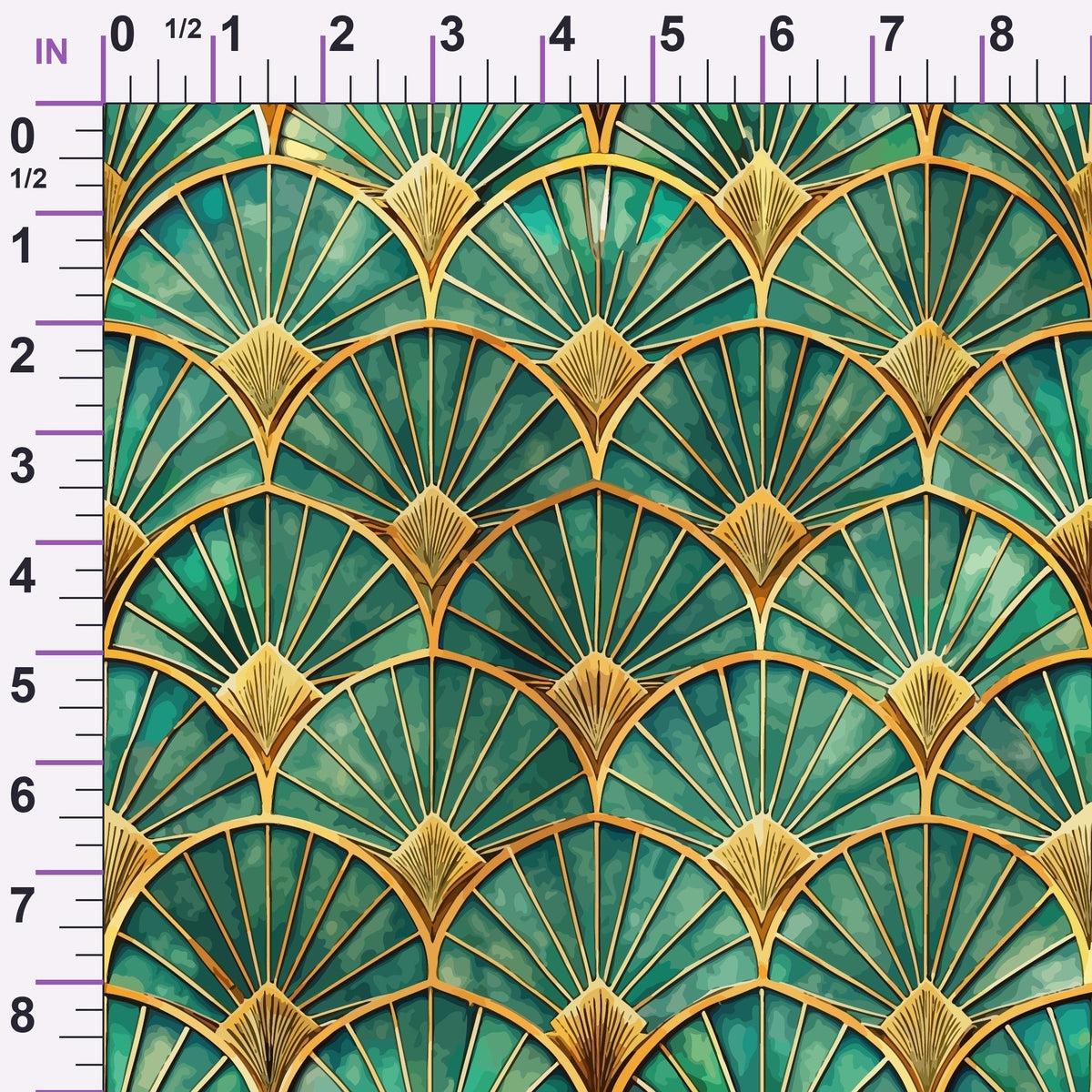 Gilded Gatsby Pattern 23 Minky Fabric