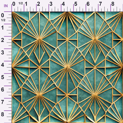 Gilded Gatsby Pattern 24 Minky Fabric
