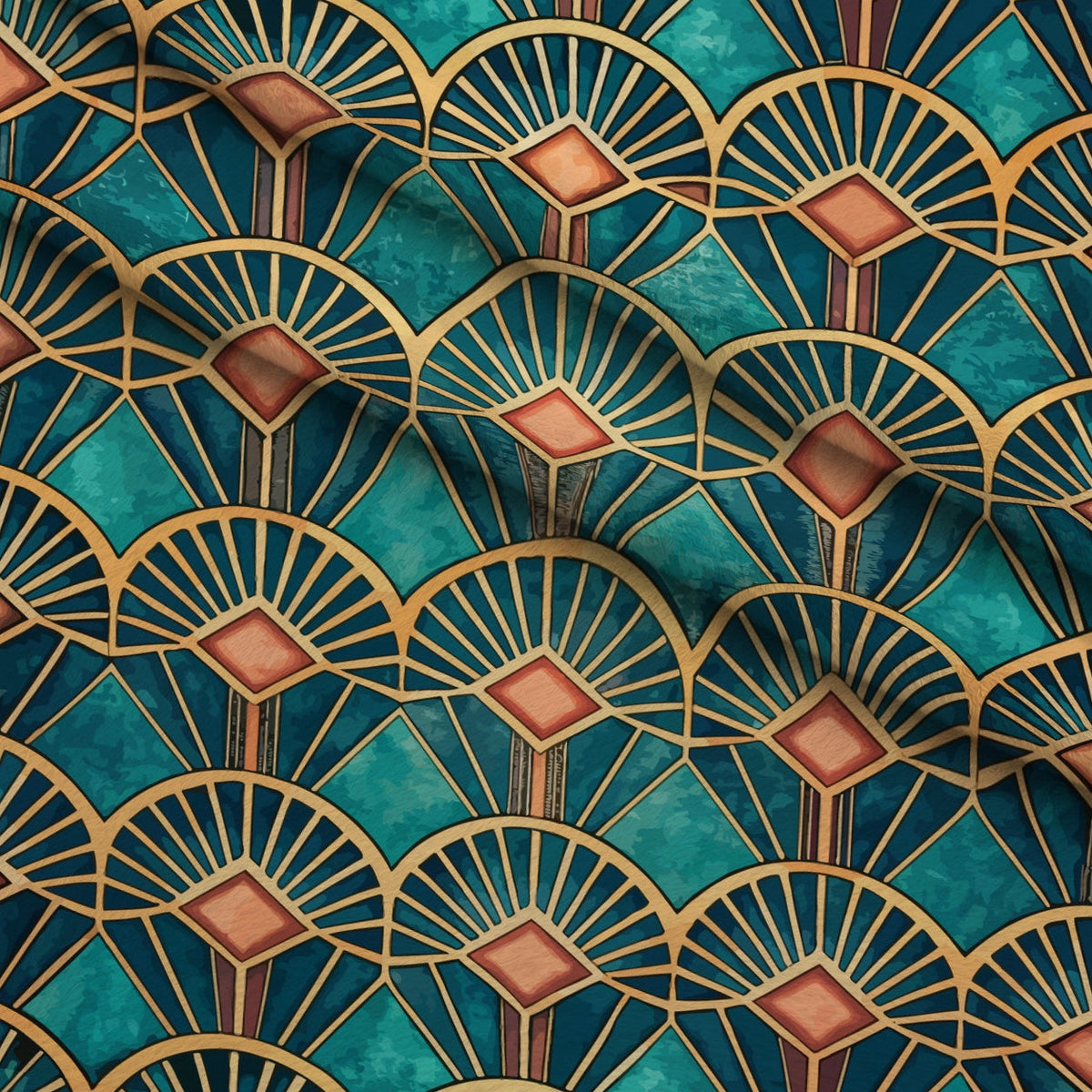 Gilded Gatsby Pattern 27 Minky Fabric