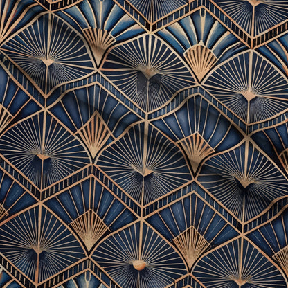 Gilded Gatsby Pattern 39 Minky Fabric