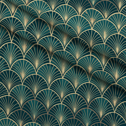 Gilded Gatsby Pattern 4 Minky Fabric