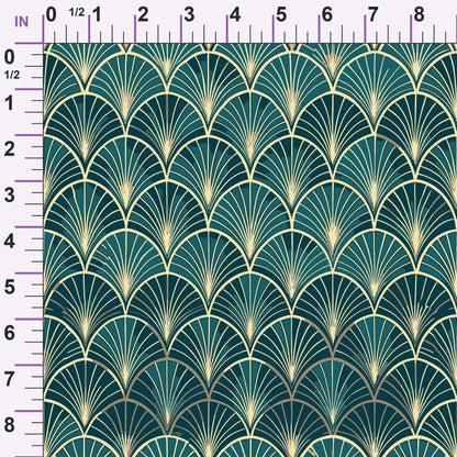 Gilded Gatsby Pattern 4 Minky Fabric