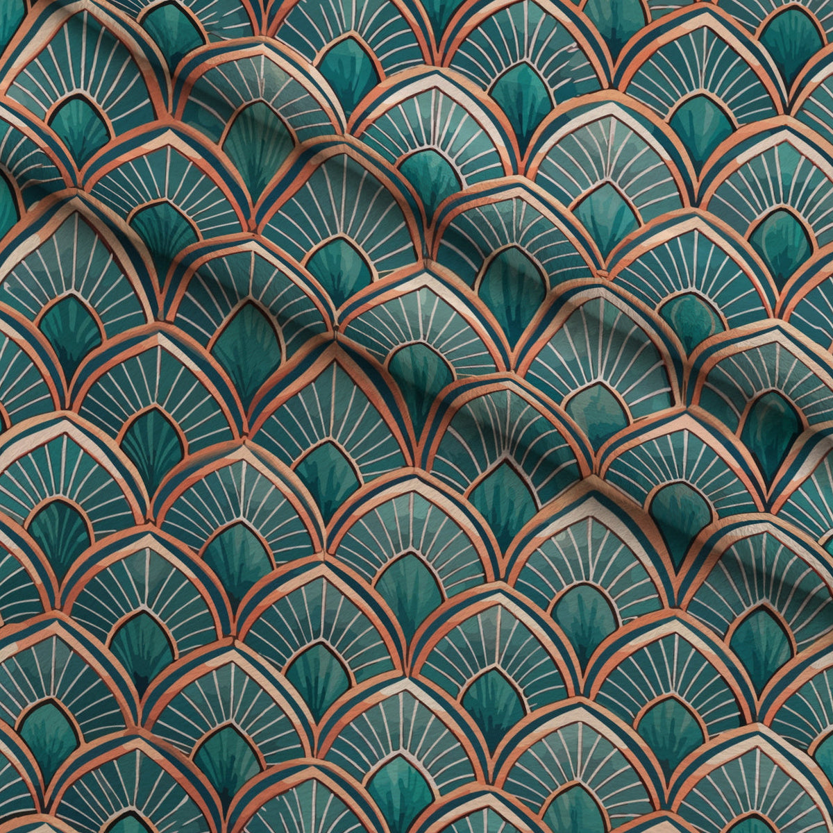 Gilded Gatsby Pattern 43 Minky Fabric
