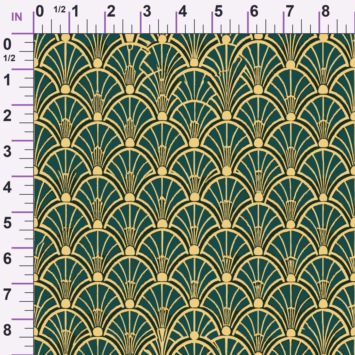 Gilded Gatsby Pattern 45 Minky Fabric
