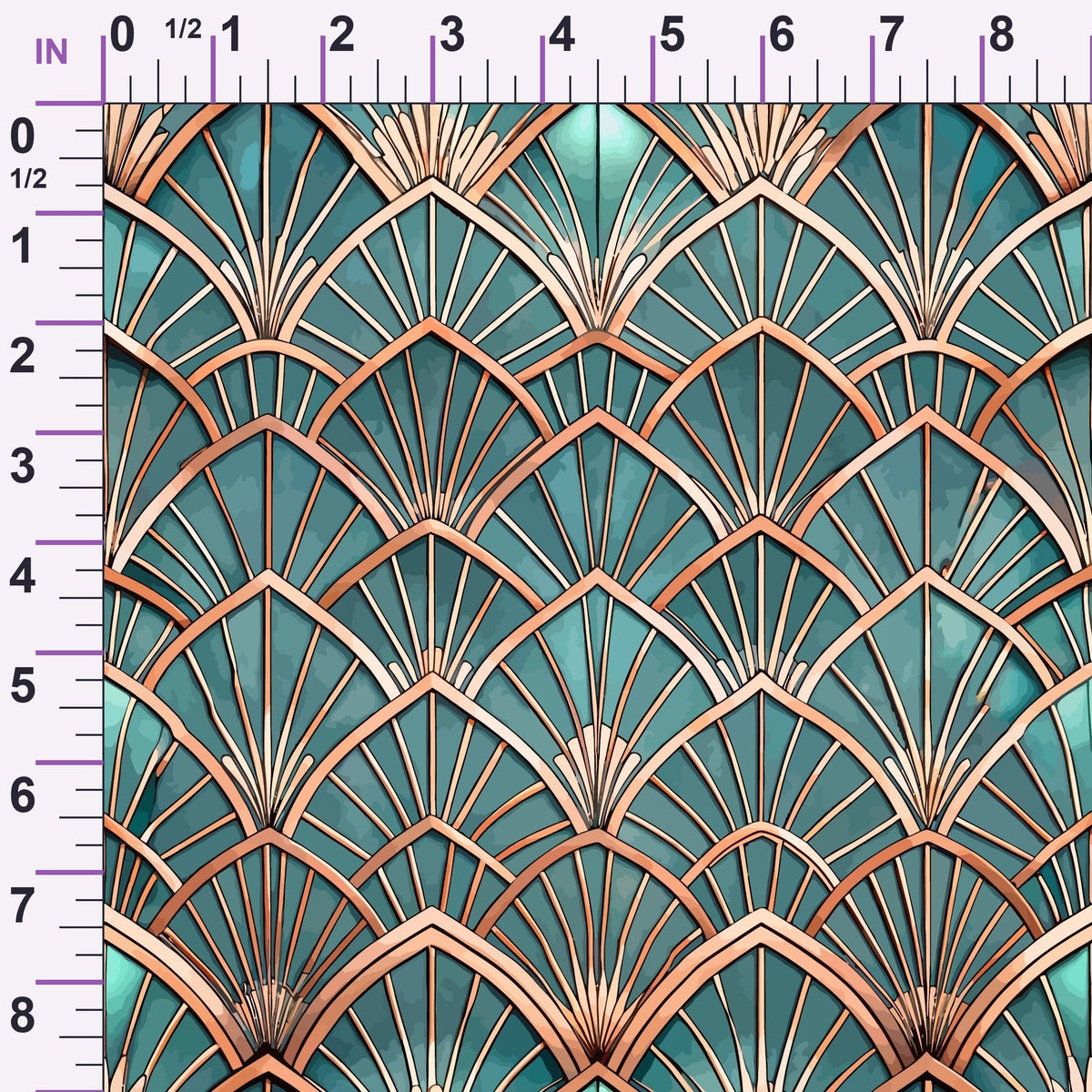 Gilded Gatsby Pattern 46 Minky Fabric