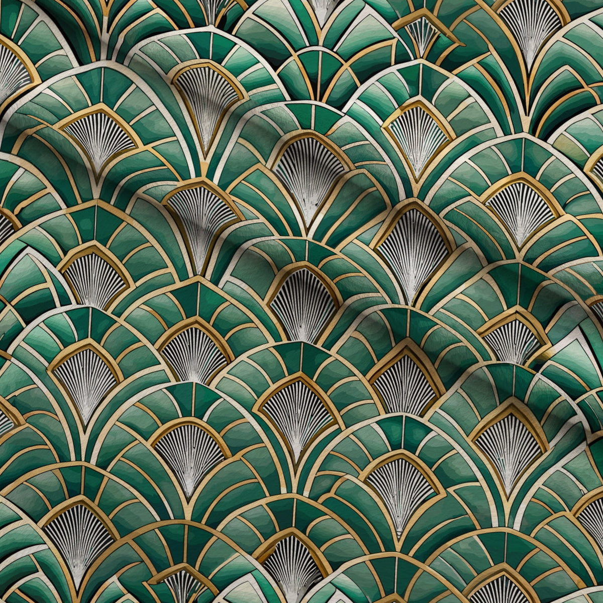 Gilded Gatsby Pattern 48 Minky Fabric