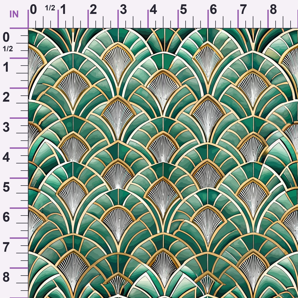 Gilded Gatsby Pattern 48 Minky Fabric