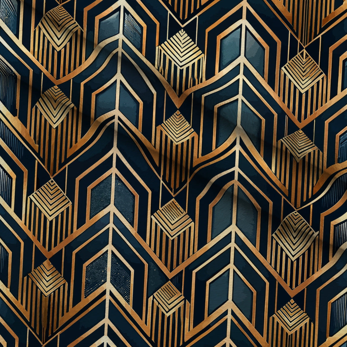 Gilded Gatsby Pattern 56 Minky Fabric