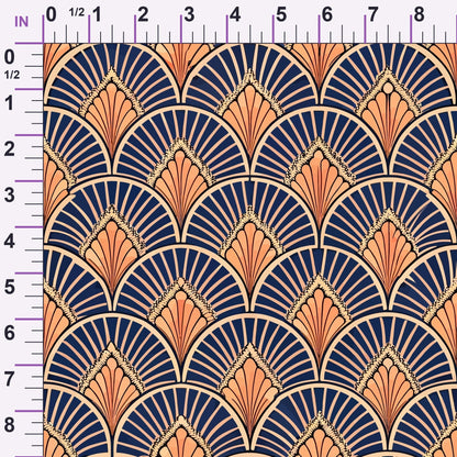Gilded Gatsby Pattern 6 Minky Fabric
