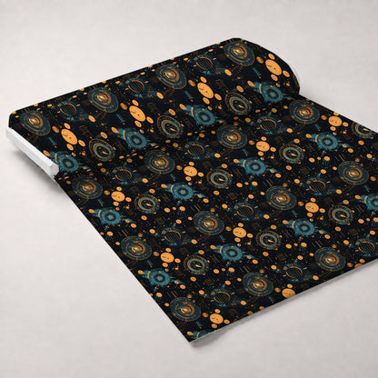 Gilded Gears Pattern 4 Minky Fabric