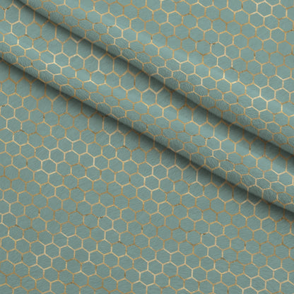 Gilded Hive Pattern 1 Minky Fabric
