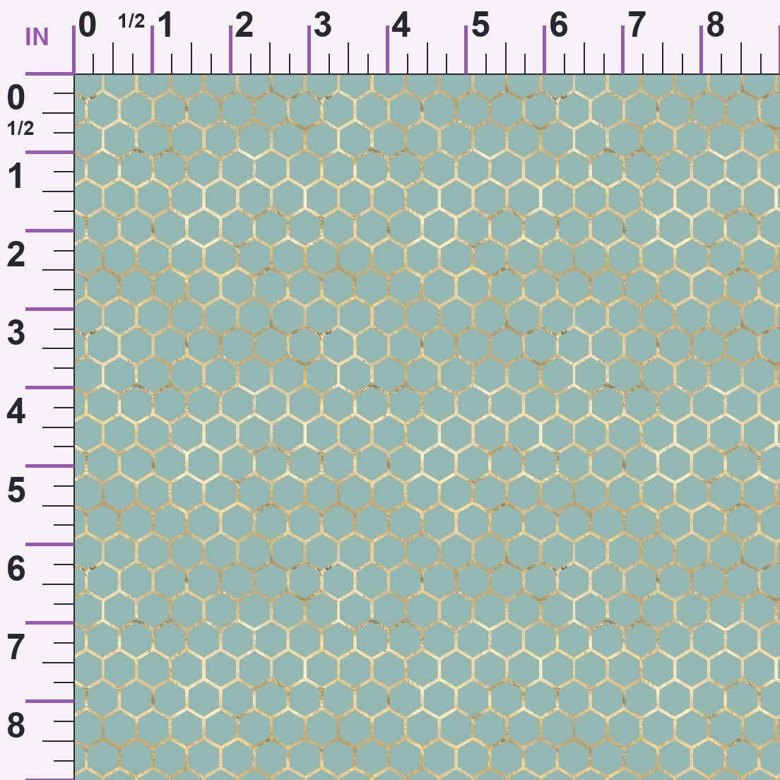 Gilded Hive Pattern 1 Minky Fabric