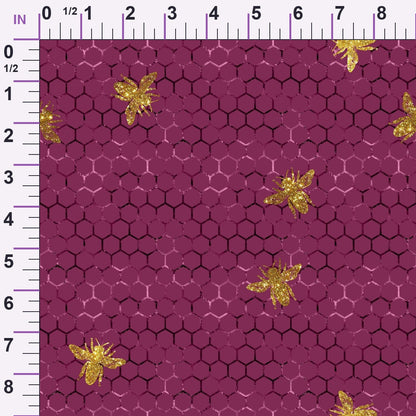 Gilded Hive Pattern 11 Minky Fabric