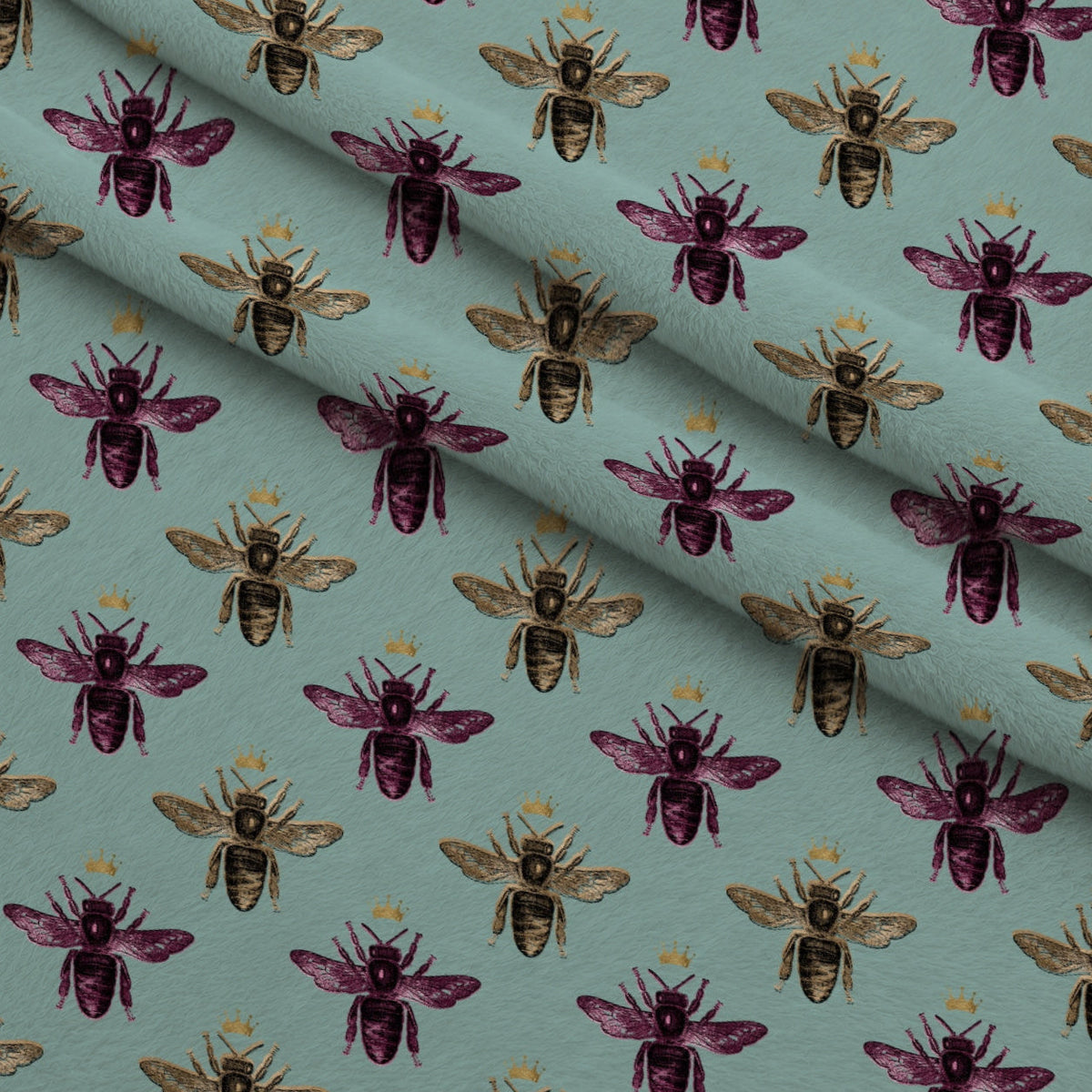Gilded Hive Pattern 2 Minky Fabric