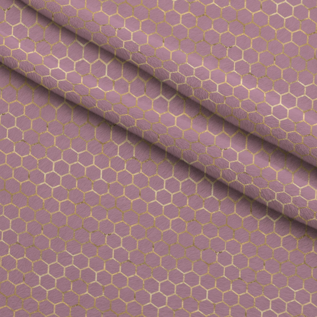 Gilded Hive Pattern 7 Minky Fabric
