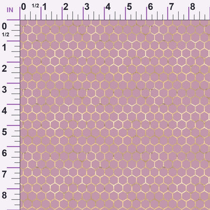 Gilded Hive Pattern 7 Minky Fabric