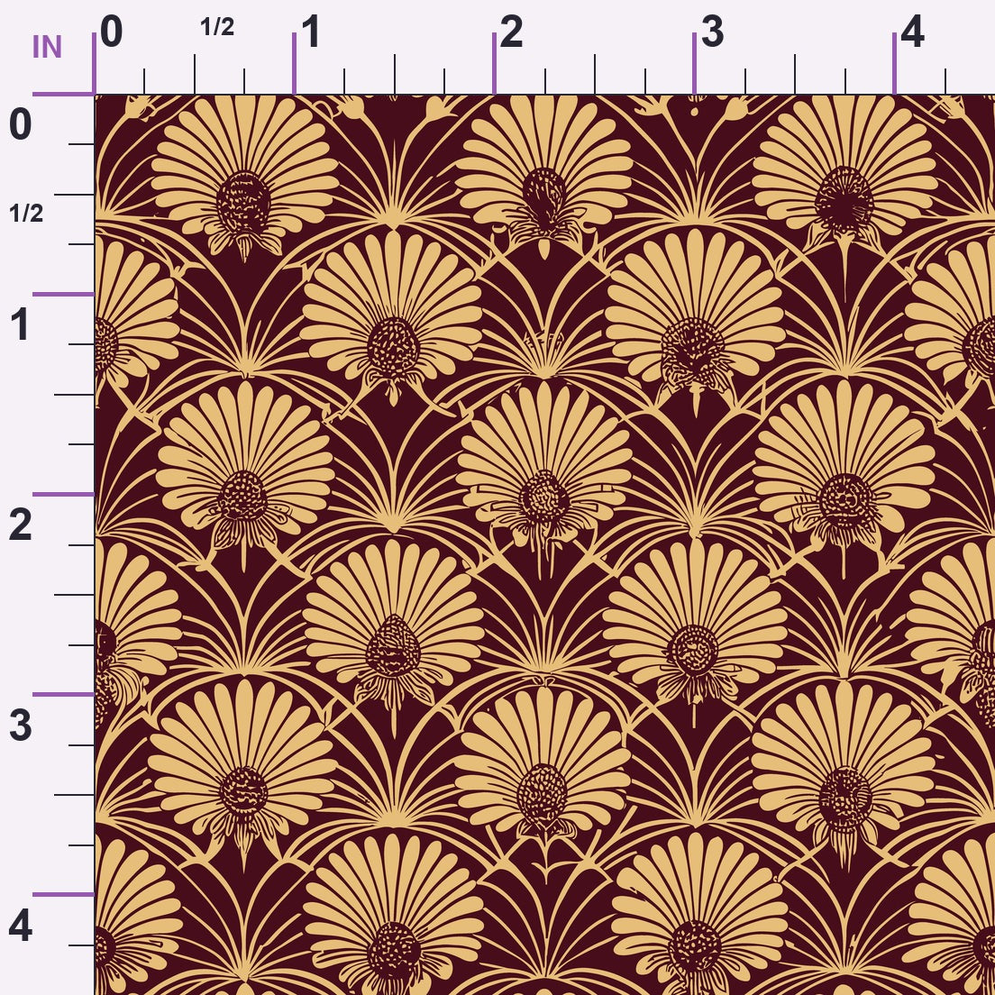 Gilded Jade Blooms Pattern 13 Minky Fabric