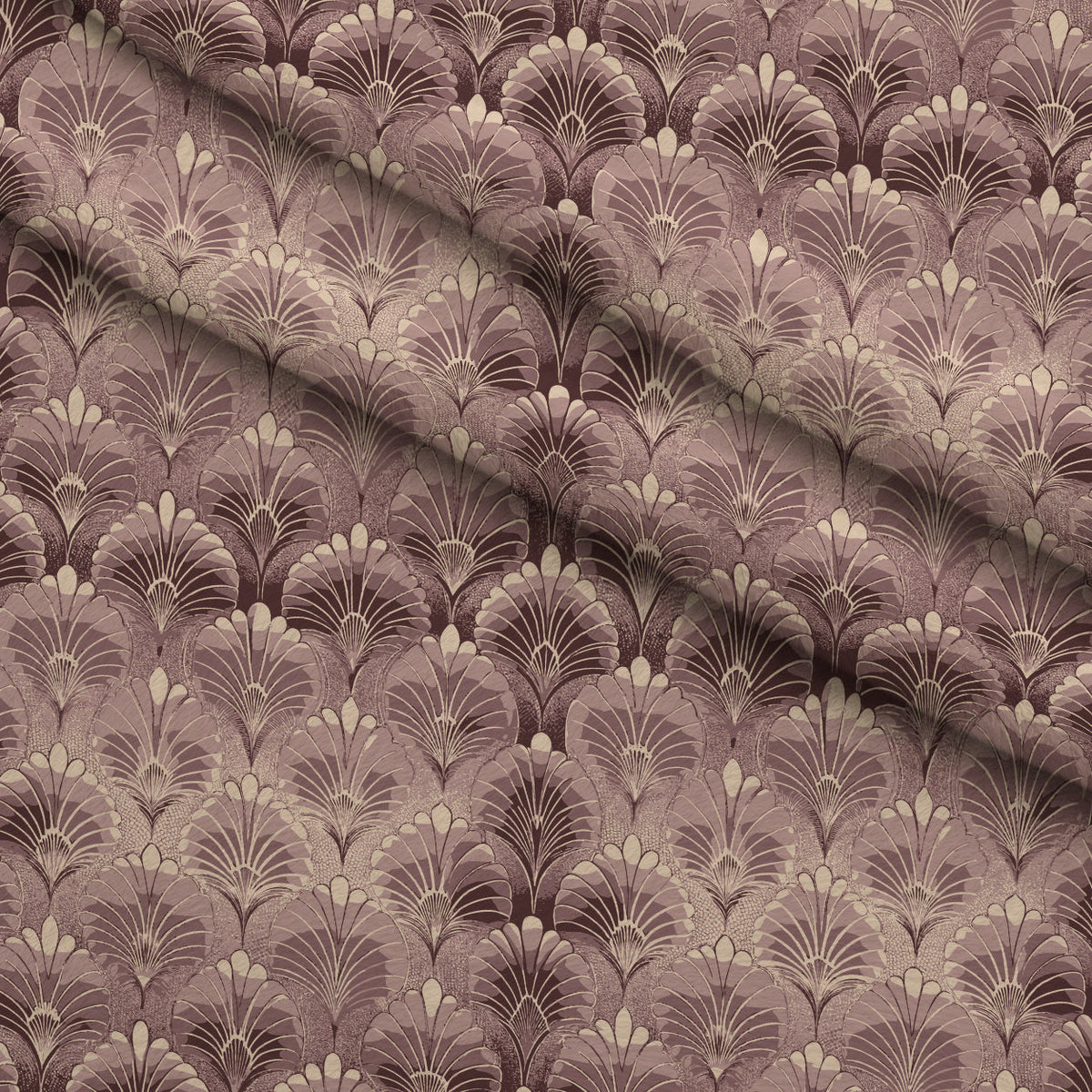 Gilded Jade Blooms Pattern 28 Minky Fabric
