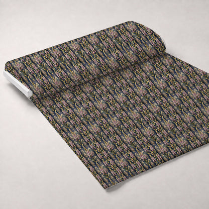 Gilded Jade Blooms Pattern 33 Minky Fabric