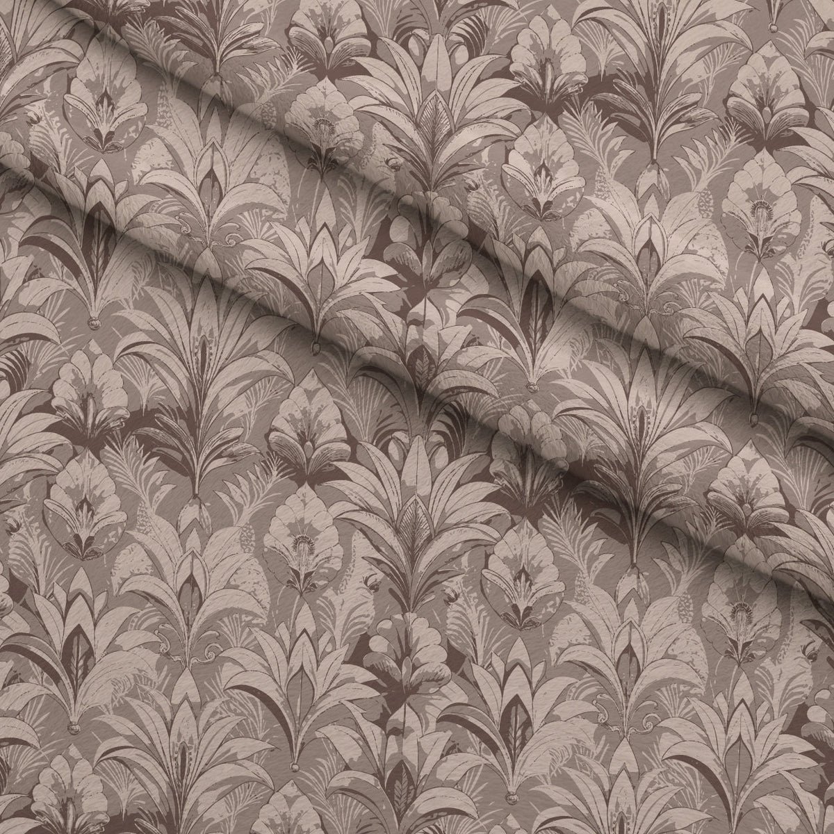 Gilded Jade Blooms Pattern 42 Minky Fabric