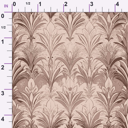 Gilded Jade Blooms Pattern 43 Minky Fabric