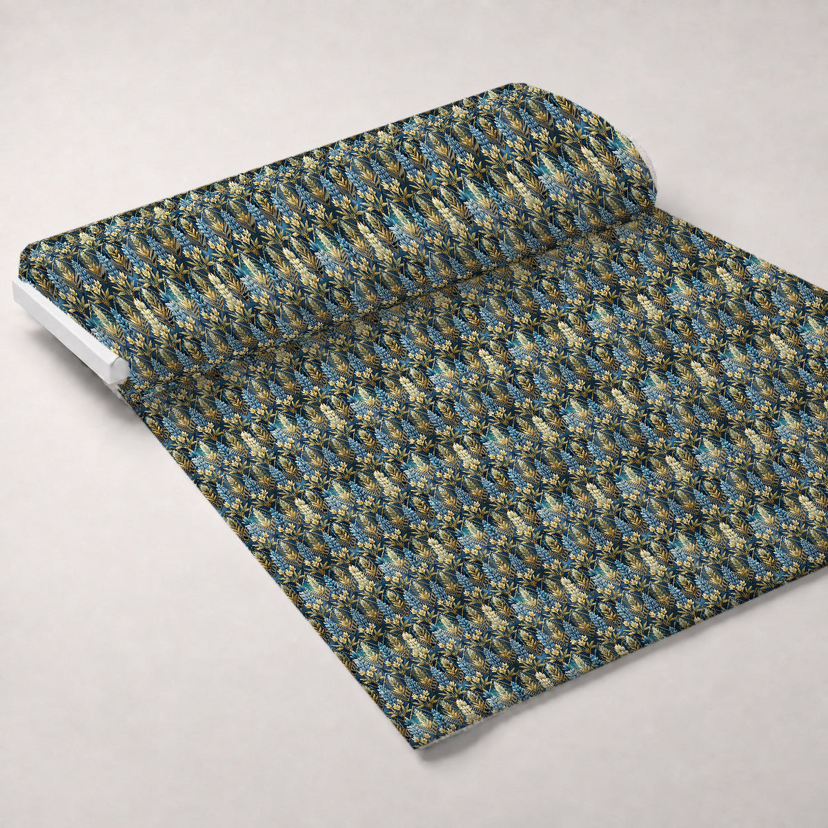 Gilded Jade Blooms Pattern 44 Minky Fabric