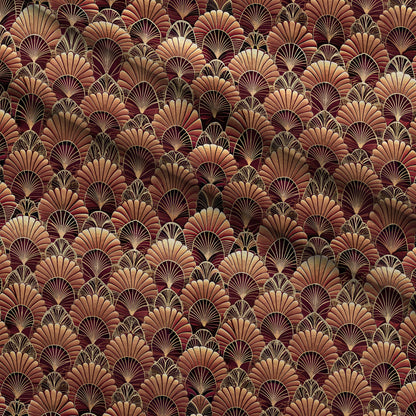 Gilded Jade Blooms Pattern 83 Minky Fabric