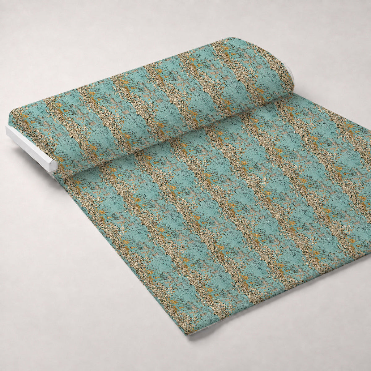Gilded Lace Script Pattern 8 Minky Fabric