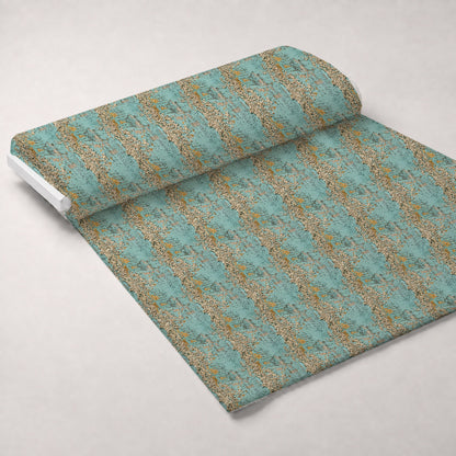 Gilded Lace Script Pattern 8 Minky Fabric
