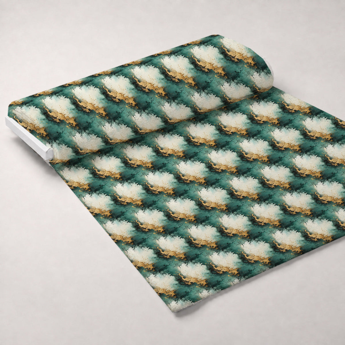 Gilded Lagoon Pattern 1 Minky Fabric