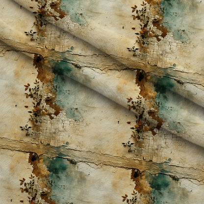 Gilded Lagoon Pattern 2 Minky Fabric