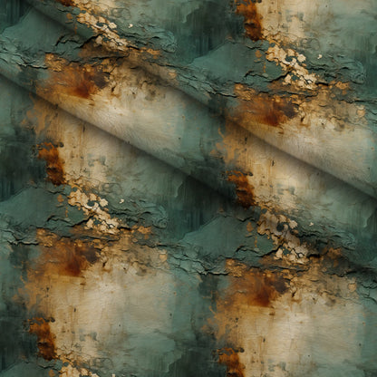 Gilded Lagoon Pattern 5 Minky Fabric
