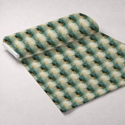 Gilded Lagoon Pattern 6 Minky Fabric
