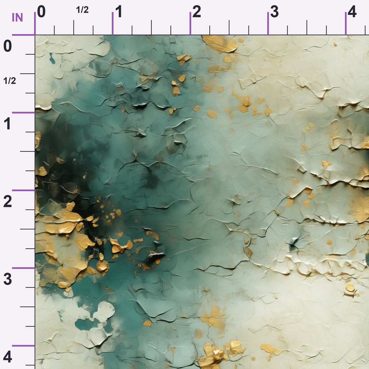 Gilded Lagoon Pattern 6 Minky Fabric